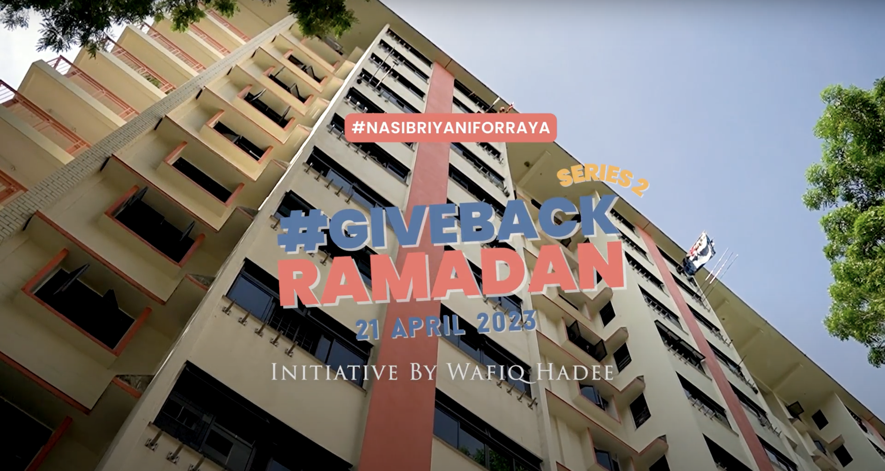 #Giveback Ramadan Wafiq Hadee